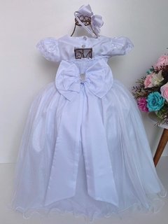 Vestido Branco daminha e formatura na internet