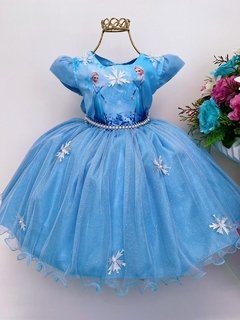 Vestido Frozen luxo