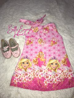 Vestido trapézio Barbie Girl - comprar online