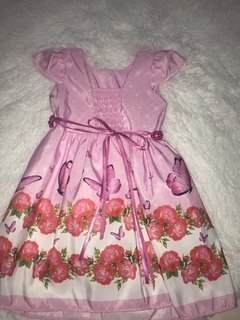 Vestido jardim das borboletas - comprar online