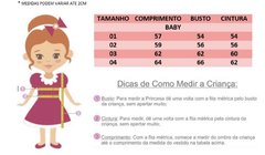 Vestido Colorido luxo- Renda pode variar - Belli Empório Infantil