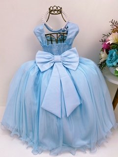 Vestido Milena azul bebê na internet