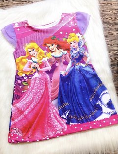 Vestido trapézio princesas