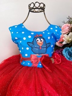 Vestido Galinha pintadinha luxo - comprar online