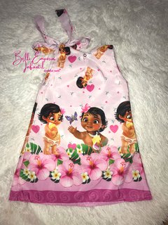 Vestido trapézio Moana baby - comprar online