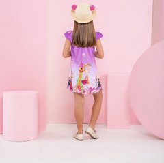 Vestido trapézio Rapunzel - comprar online