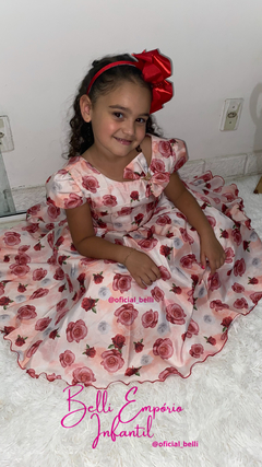 Vestido Francisca vermelho - comprar online