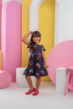 Vestido Lola Arco-íris - comprar online