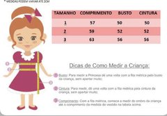 Vestido Luciana Vermelho - Belli Empório Infantil