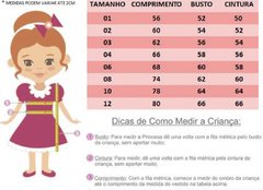 Vestido jardim Thayla Lilás - Belli Empório Infantil