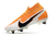 Chuteira Nike Mercurial Superfly 7 Elite Laranja e Branca - lojadechuteiras.com.br