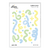 Plancha de stickers - Confetti Green