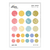 Plancha de stickers - Dots Pastel