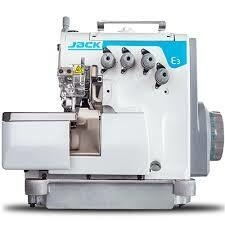 Máquina de Costura Ponto cadeia industrial JACK IJKE3-4M2 com mesa e motor DIRECT DRIVE - (cópia)