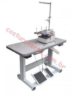 Máquina de Costura Overloque industrial Yamata FY33 com mesa e motor - Costura Certa