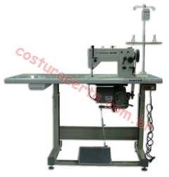 Máquina de Costura Zig Zag Semi-Industrial YAMATA 20U com mesa e motor na internet
