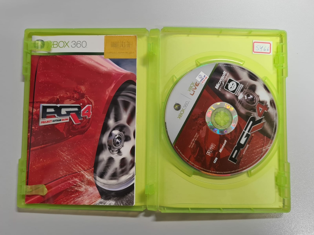 Jogo PGR 4 Project Gotham Racing Xbox 360 Usado PAL - Meu Game