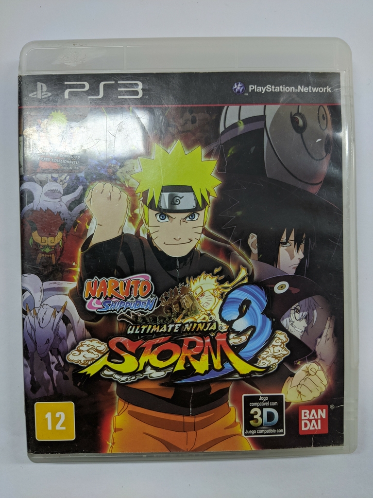 Jogo Naruto Shipuden Ultimate Ninja Storm Ps3 Usado