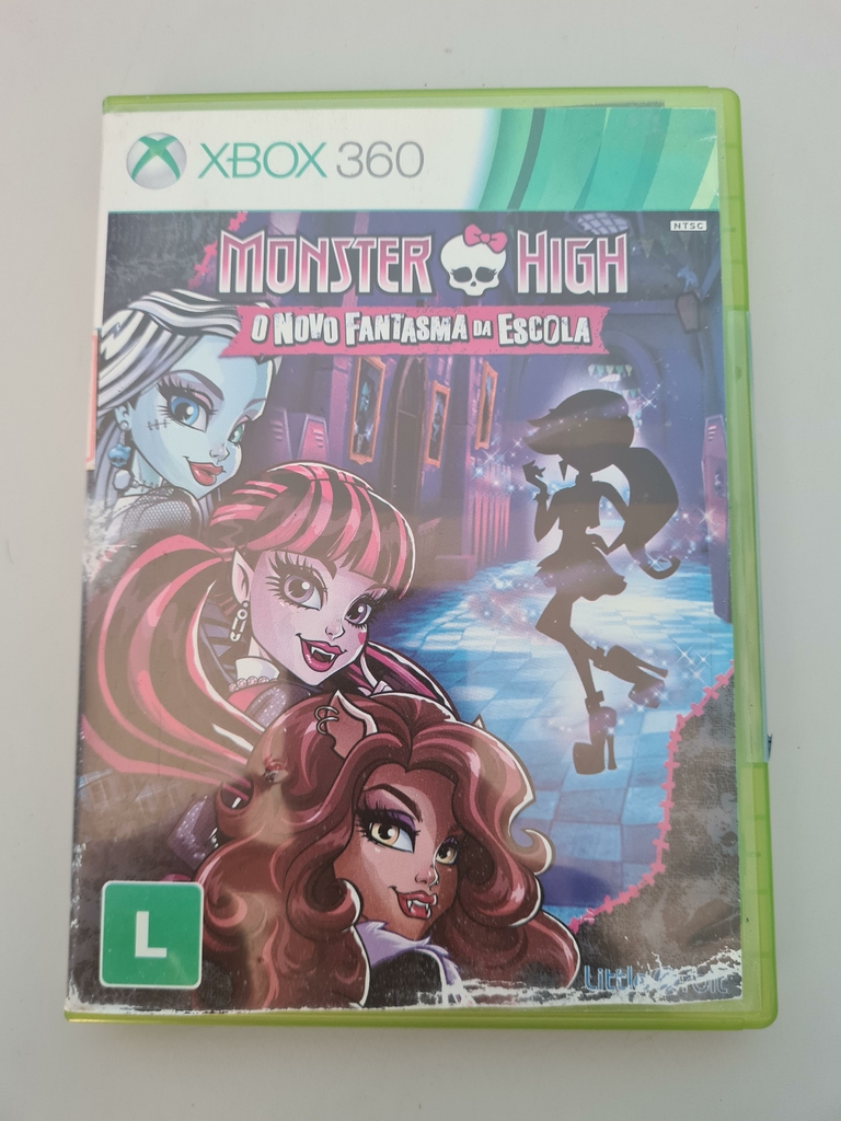 jogo monster high o novo fantasma da escola xbox 360