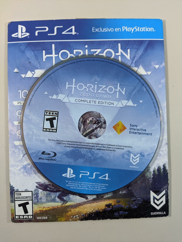 Jogo Horizon Zero Dawn Complete Edition Ps4 Mídia Física