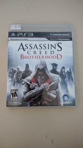Jogo Assassin's Creed 2 Platinum - Ps3 Mídia Física Usado