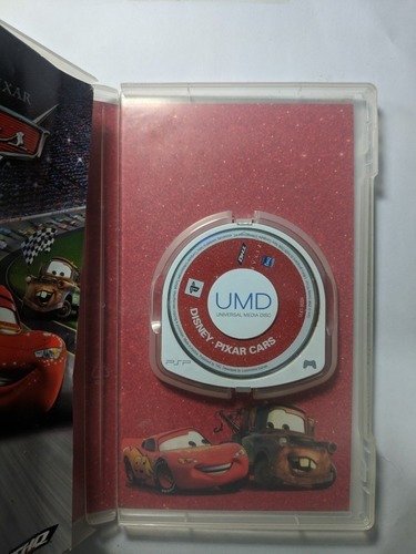 Jogo Psp Umd Disney Pixar Carros Somente Umd Sem A Caixa