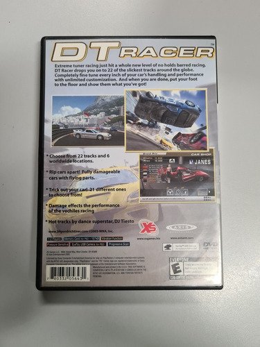 Jogo DT Racer - PS2 - Loja Sport Games