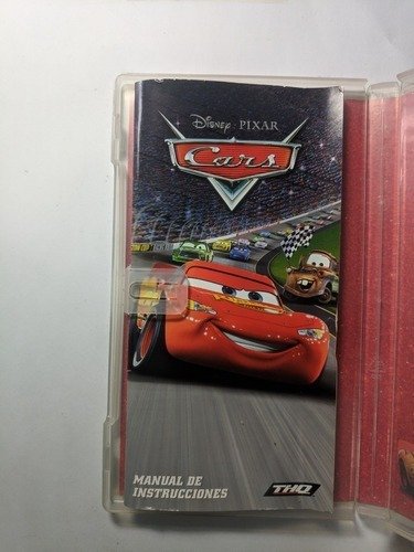 Jogo Psp Umd Disney Pixar Carros Somente Umd Sem A Caixa