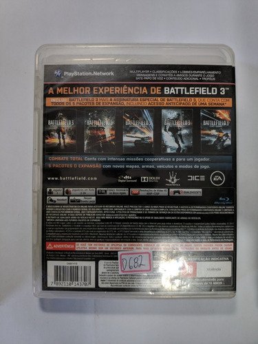 Jogo Battlefield 3 - PS3 - Quero Game Usado