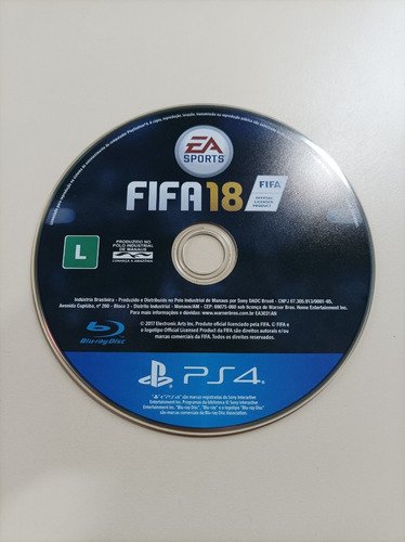 FIFA 18 Standard Edition Electronic Arts PS4 Físico