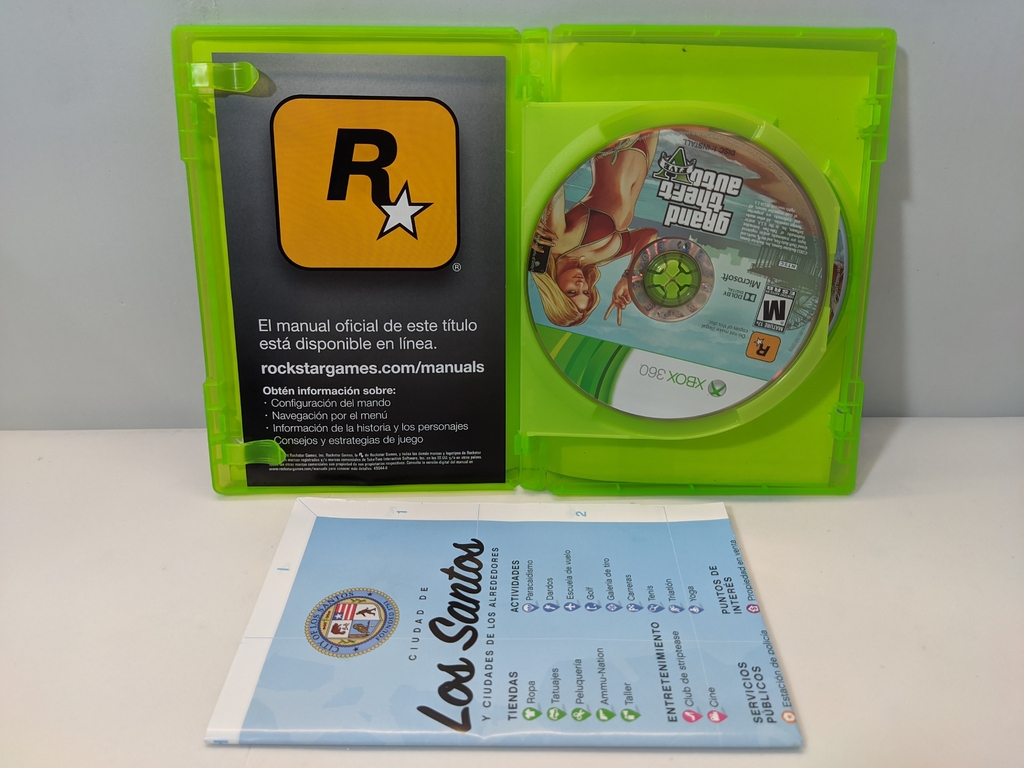 Jogo GTA V original xbox 360 - Tudo-Games-Retro