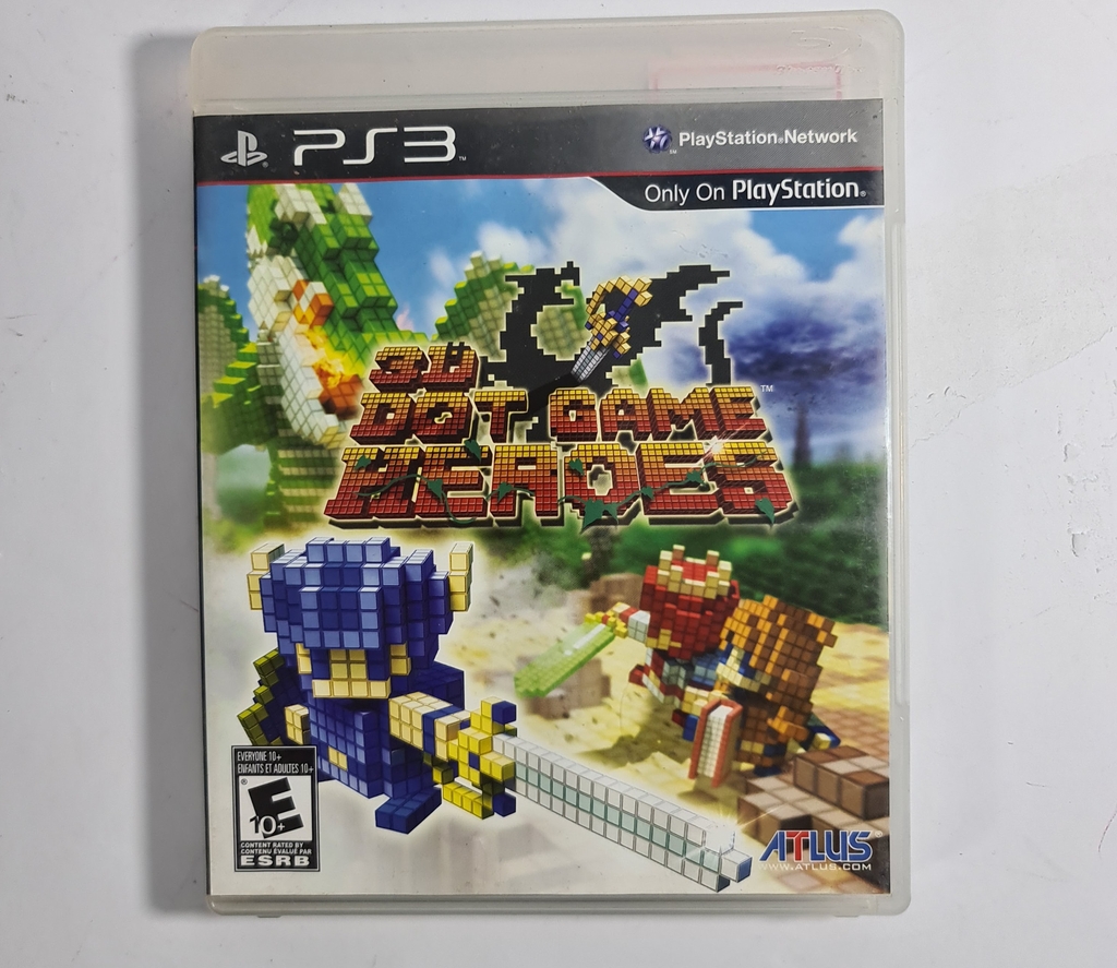 Jogo 3D Dot Game Heroes PS3 original - Tudo-Games-Retro