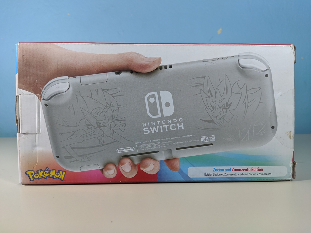 Nintendo Switch Lite Zacian and Zamazenta Pokemon Edition - Game Games -  Loja de Games Online