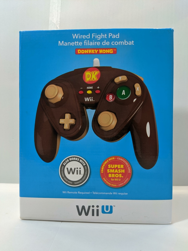 Controle Nintendo Wii U Wired Fight Pad donkey Kong
