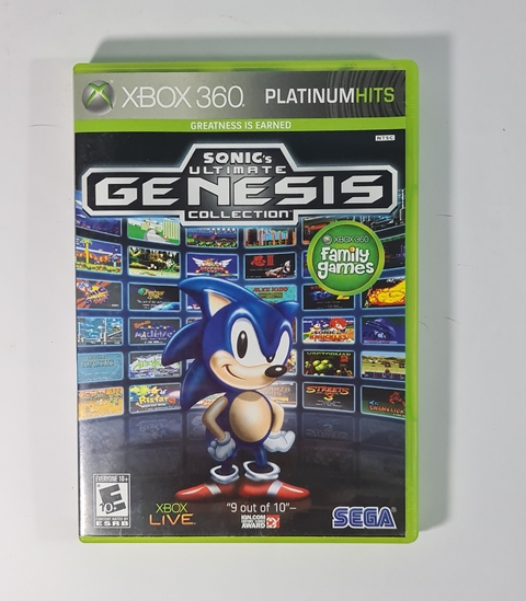 Jogo Sonic Ultimate Genesis Collection Original Xbox 360
