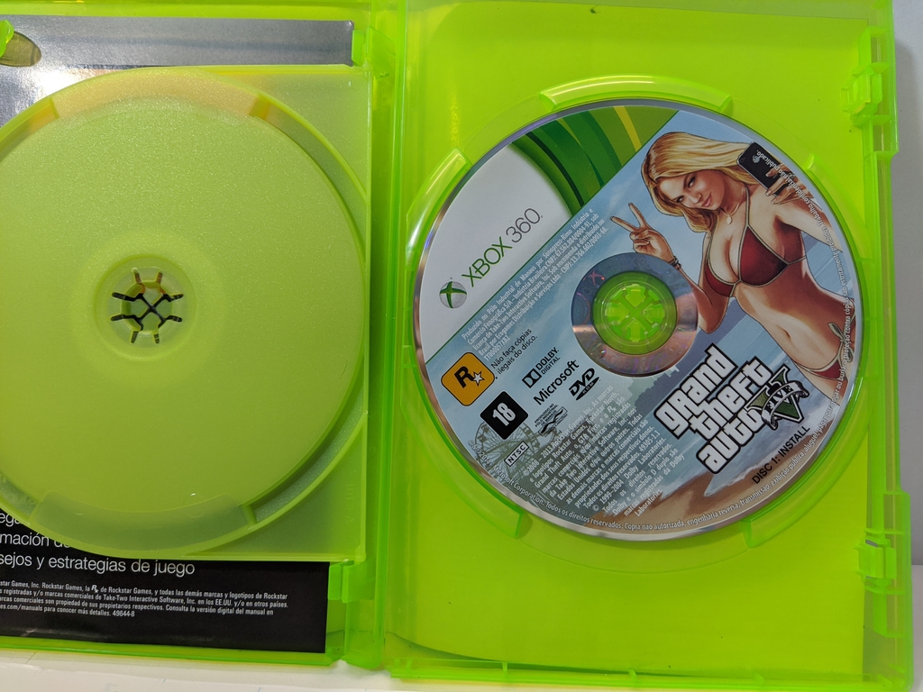 Jogo GTA V - Xbox 360 Mídia Física Usado