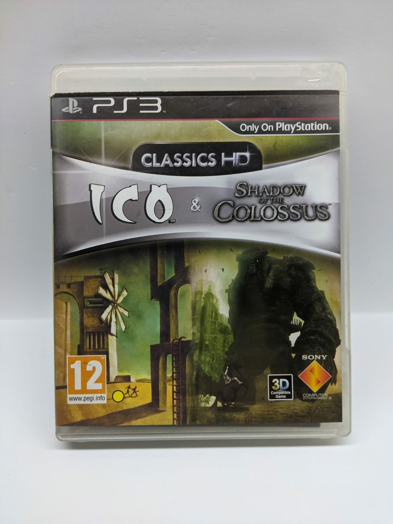 Ico & Shadow of the Colossus - PS3 - jogo game e