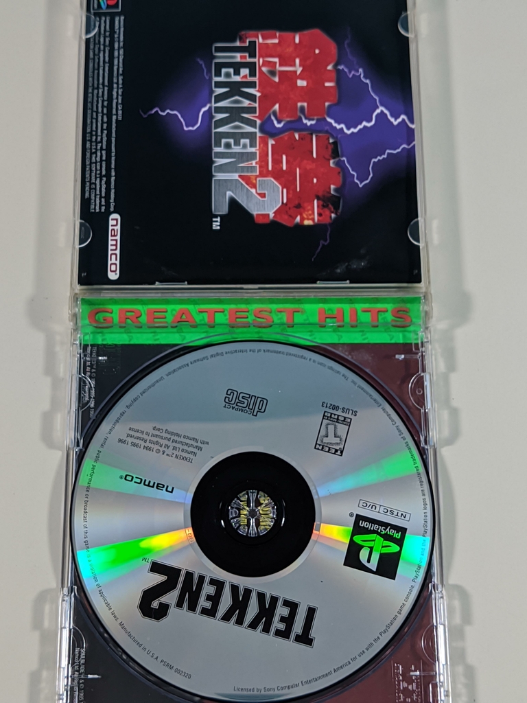 Tekken 2 Ps1 Original Japonês