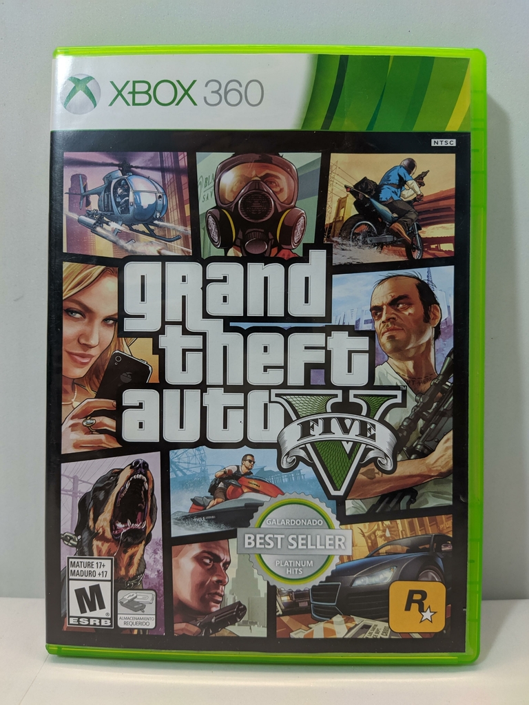 GTA 5 Xbox 360 Original mídia física