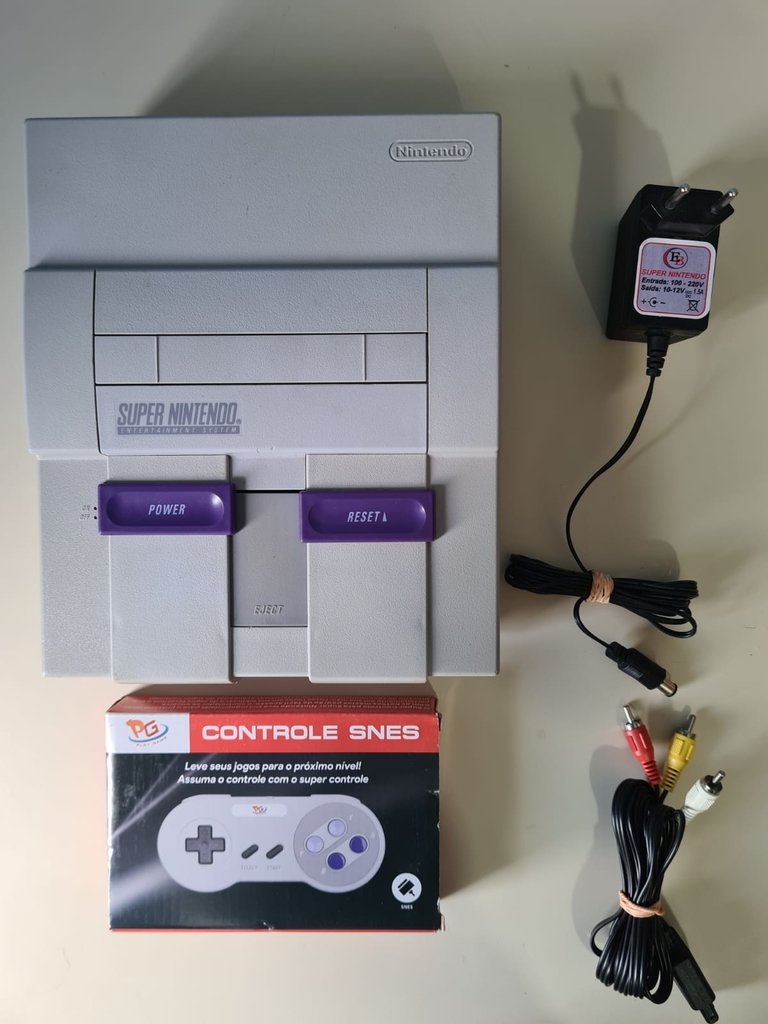 Super Nintendo Completo + Jogo