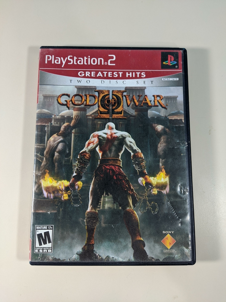 God of War II - PS2 - Sebo dos Games - 10 anos!