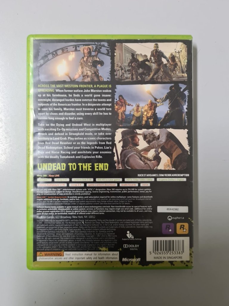 Red Dead Redemption: Undead Nightmare - Xbox 360