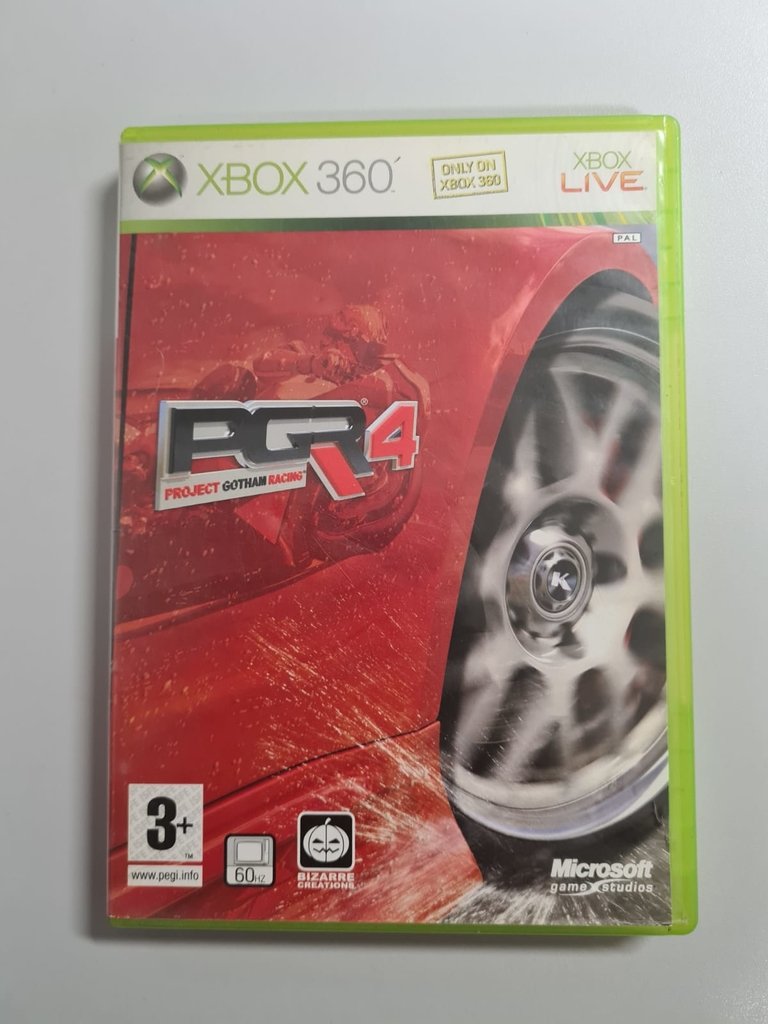 Jogo PGR 4 Project Gotham Racing Xbox 360 Usado PAL - Meu Game