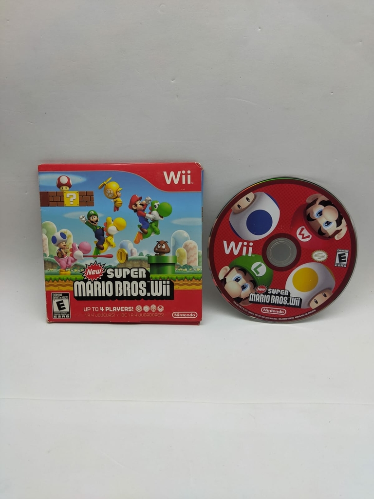 Jogo New Super Mario Bros - Wii