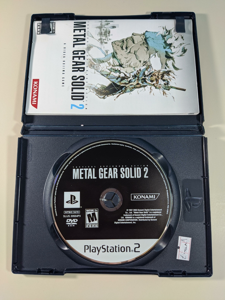 Jogo/cd Playstation 2 Original: Metal Gear Solid 3 - Ps2 -mf em