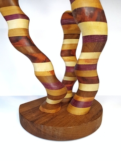 Escultura Abstrata "Antílope" 40cm na internet