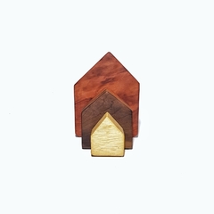 Imagem do Conjunto "Tiny" 3 casinhas decorativas