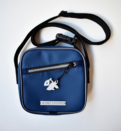 Shoulder bag azul petróleo