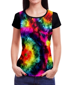 Camisa tie dye sales feminina