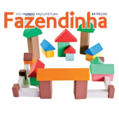 Blocos de Empilhar Fazendinha - comprar online